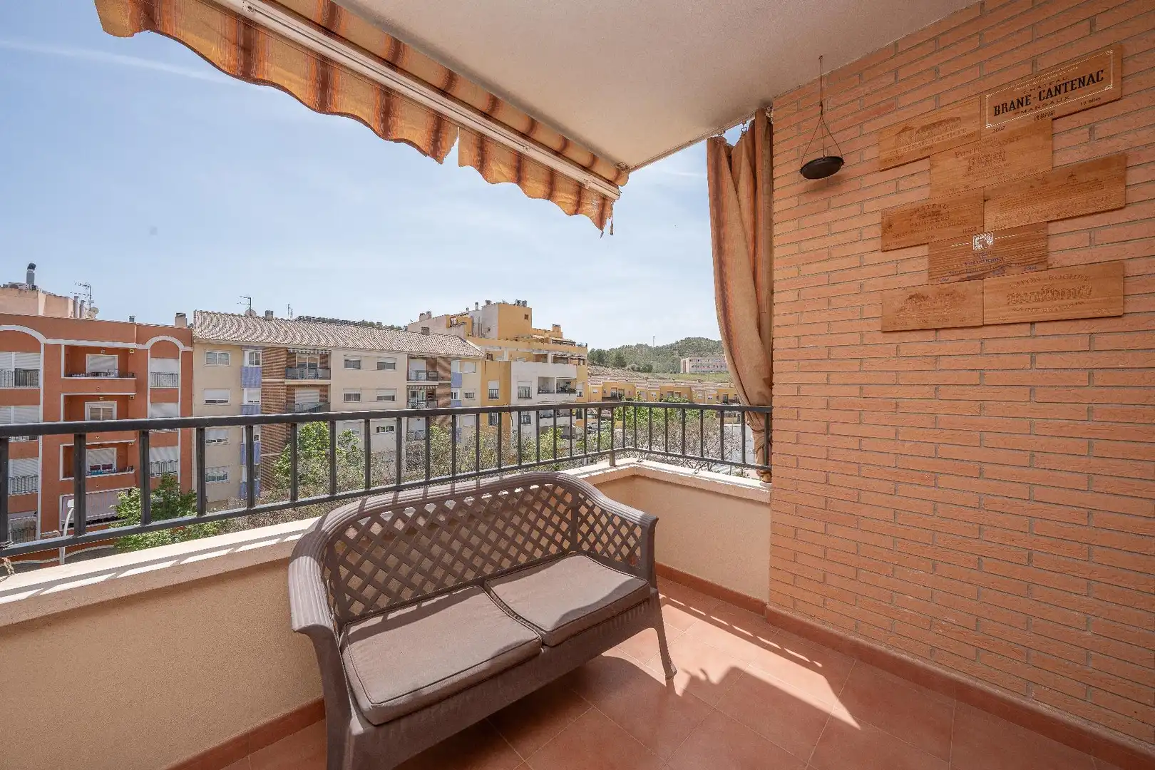 Balcony of Flat for sale in Aspe  with Air Conditioner and Balcony