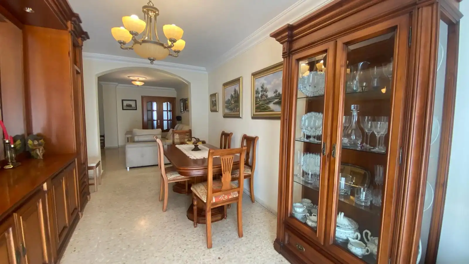 Esszimmer von Wohnung zum Verkauf in Alhaurín de la Torre mit Klimaanlage und Möbliert