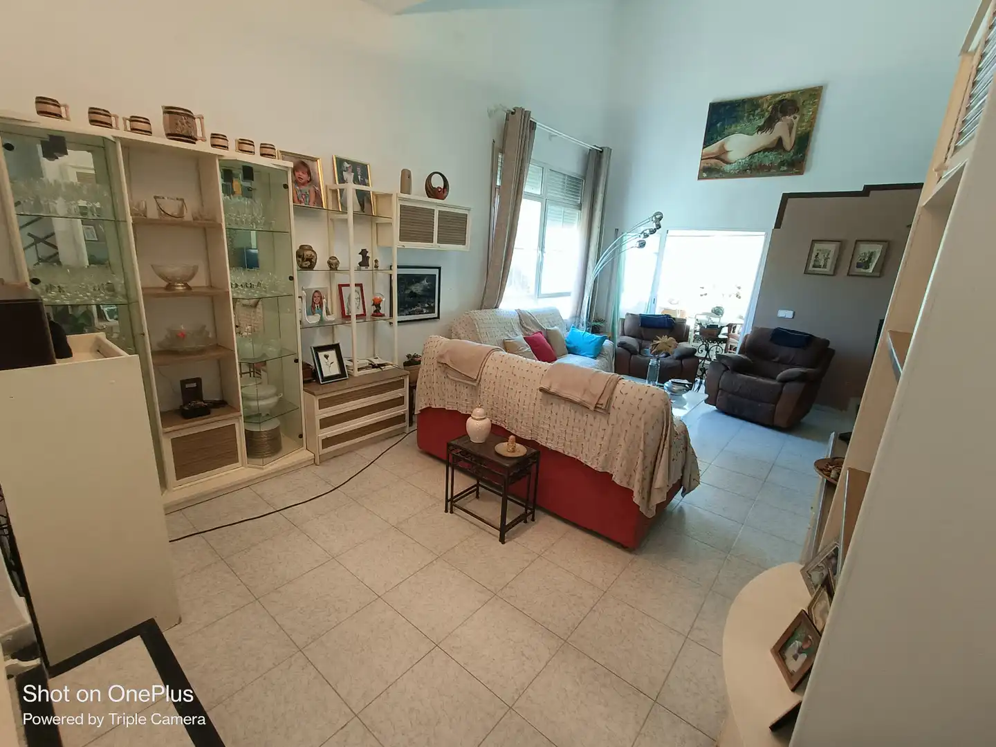 Sala d'estar de Casa o xalet en venda en Nambroca amb Calefacció, Jardí privat i Moblat