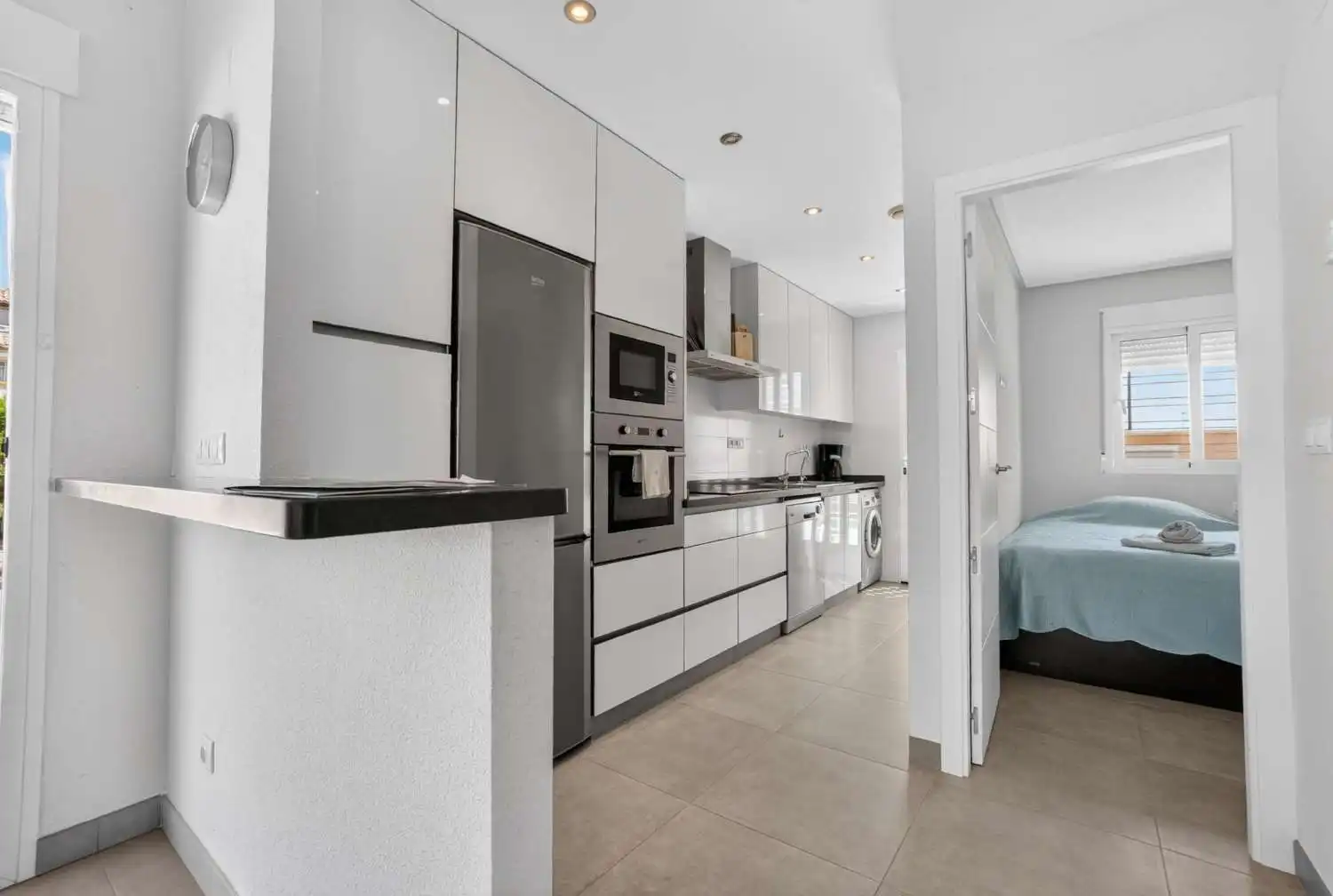 Cocina de Casa adosada en venta en Orihuela con Aire acondicionado, Calefacción y Terraza