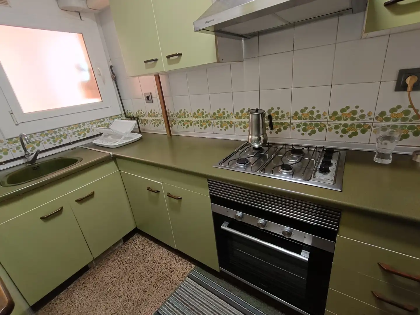 Cocina de Piso de alquiler en Cunit con Terraza, Amueblado y Horno