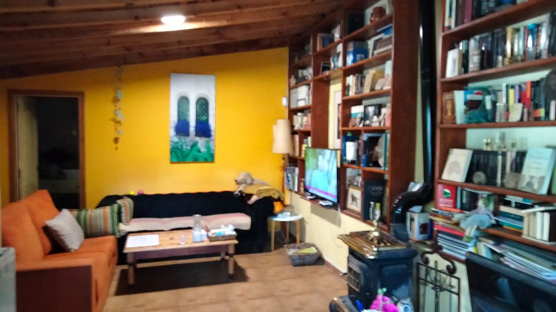 Sala de estar de Casa o chalet en venta en Robledo de Chavela con Calefacción, Jardín privado y Trastero
