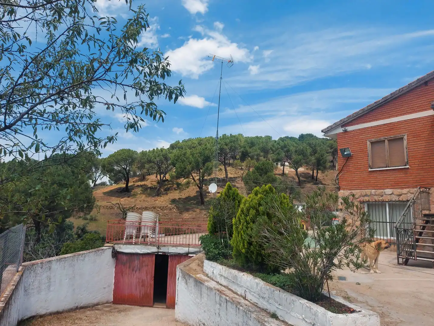 Jardín de Casa o chalet en venta en Navas del Rey con Aire acondicionado, Calefacción y Jardín privado