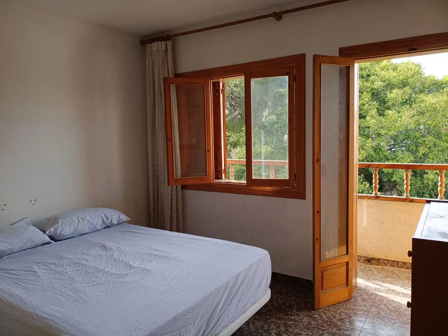 Schlafzimmer von Maisonette zum Verkauf in San Pedro del Pinatar mit Klimaanlage, Heizung und Privatgarten