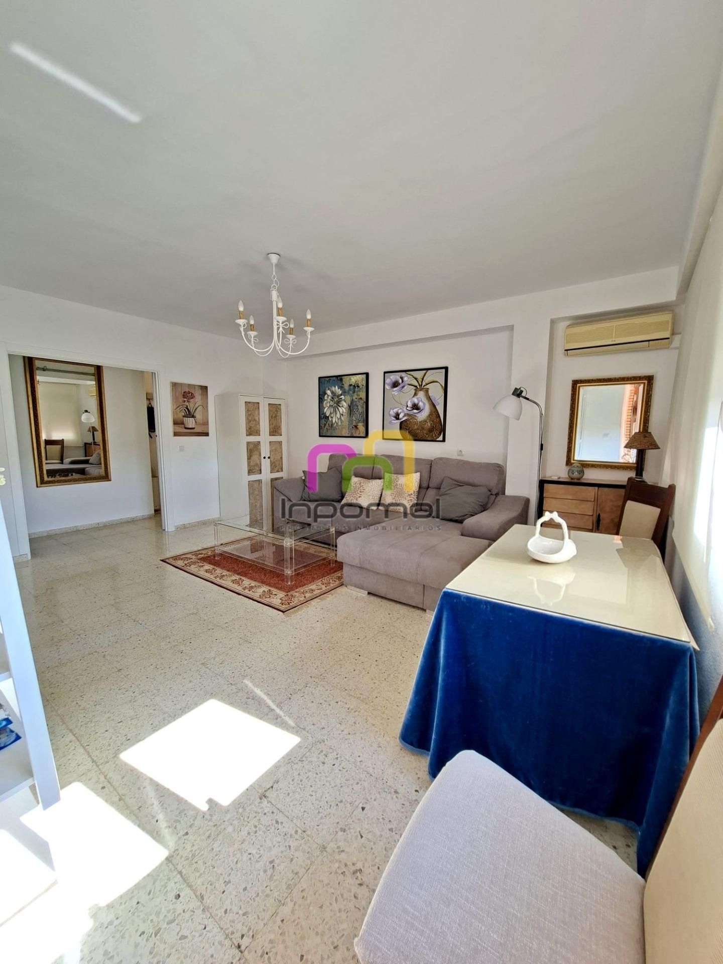 Sala de estar de Piso de alquiler en Badajoz Capital con Aire acondicionado y Terraza