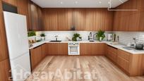 Kitchen of Single-family semi-detached for sale in Burriana / Borriana  with Air Conditioner, Heating and Terrace