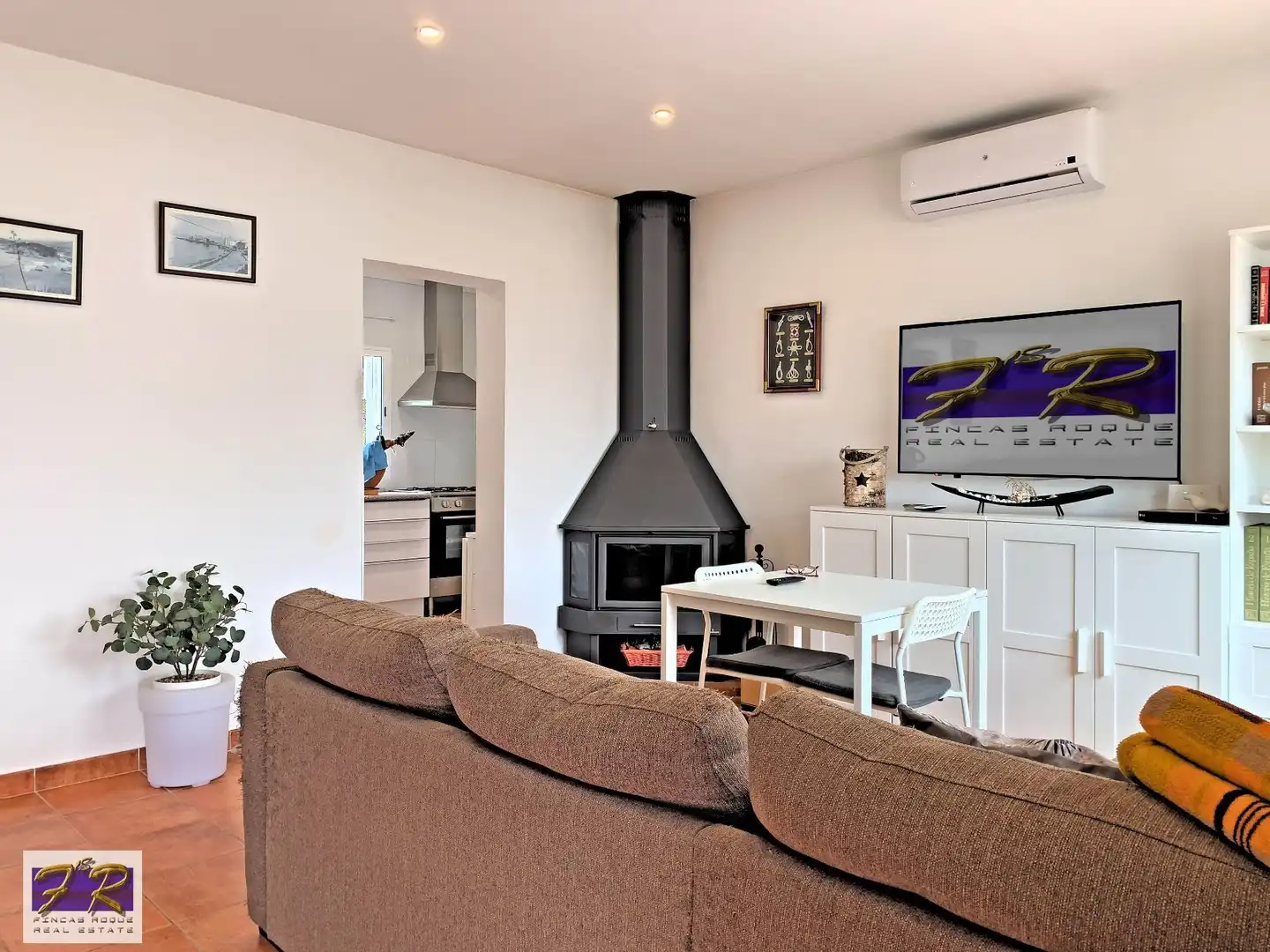 Sala d'estar de Casa o xalet en venda en Alcúdia amb Aire condicionat, Terrassa i Traster