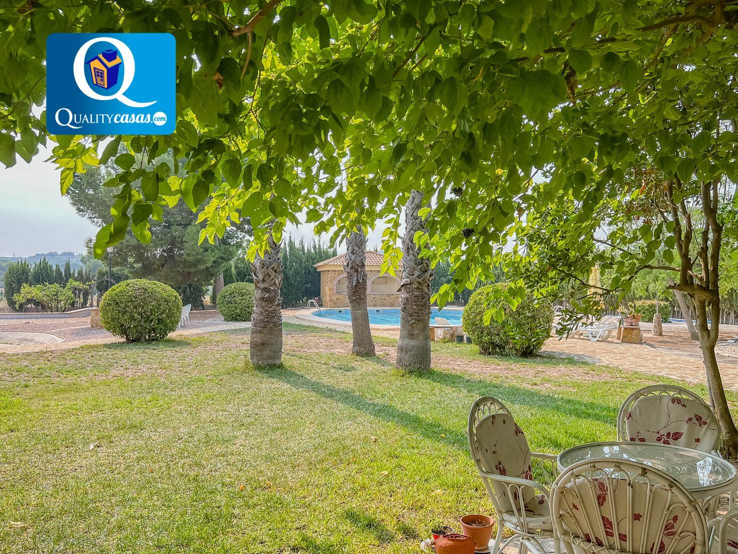 Jardí de Casa o xalet en venda en Aspe amb Calefacció, Terrassa i Traster