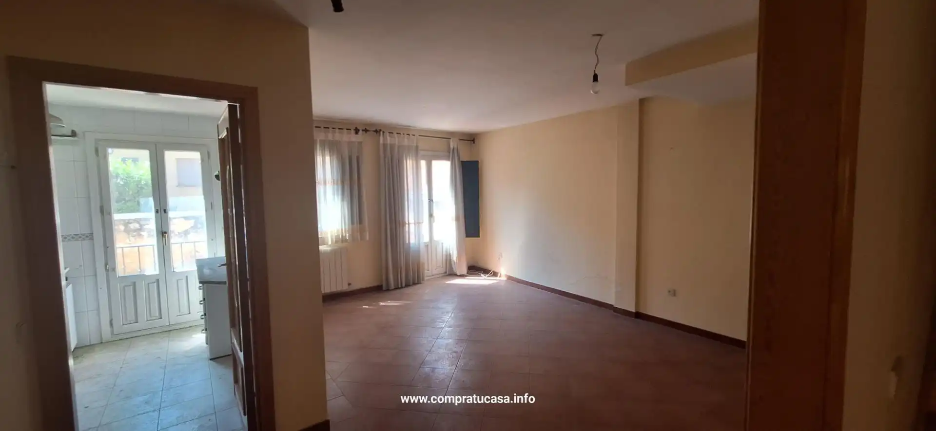 Sala de estar de Piso en venta en Segovia con Calefacción, Jardín privado y Parquet