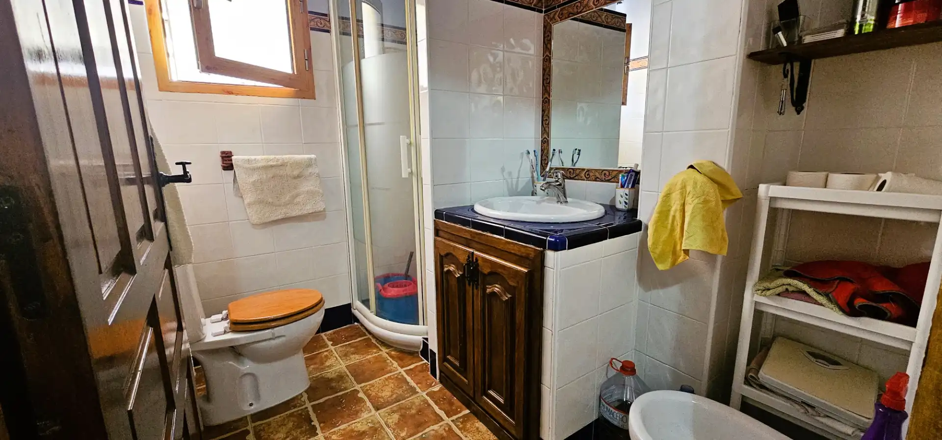 Bany de Casa o xalet en venda en Aledo amb Jardí privat, Terrassa i Traster
