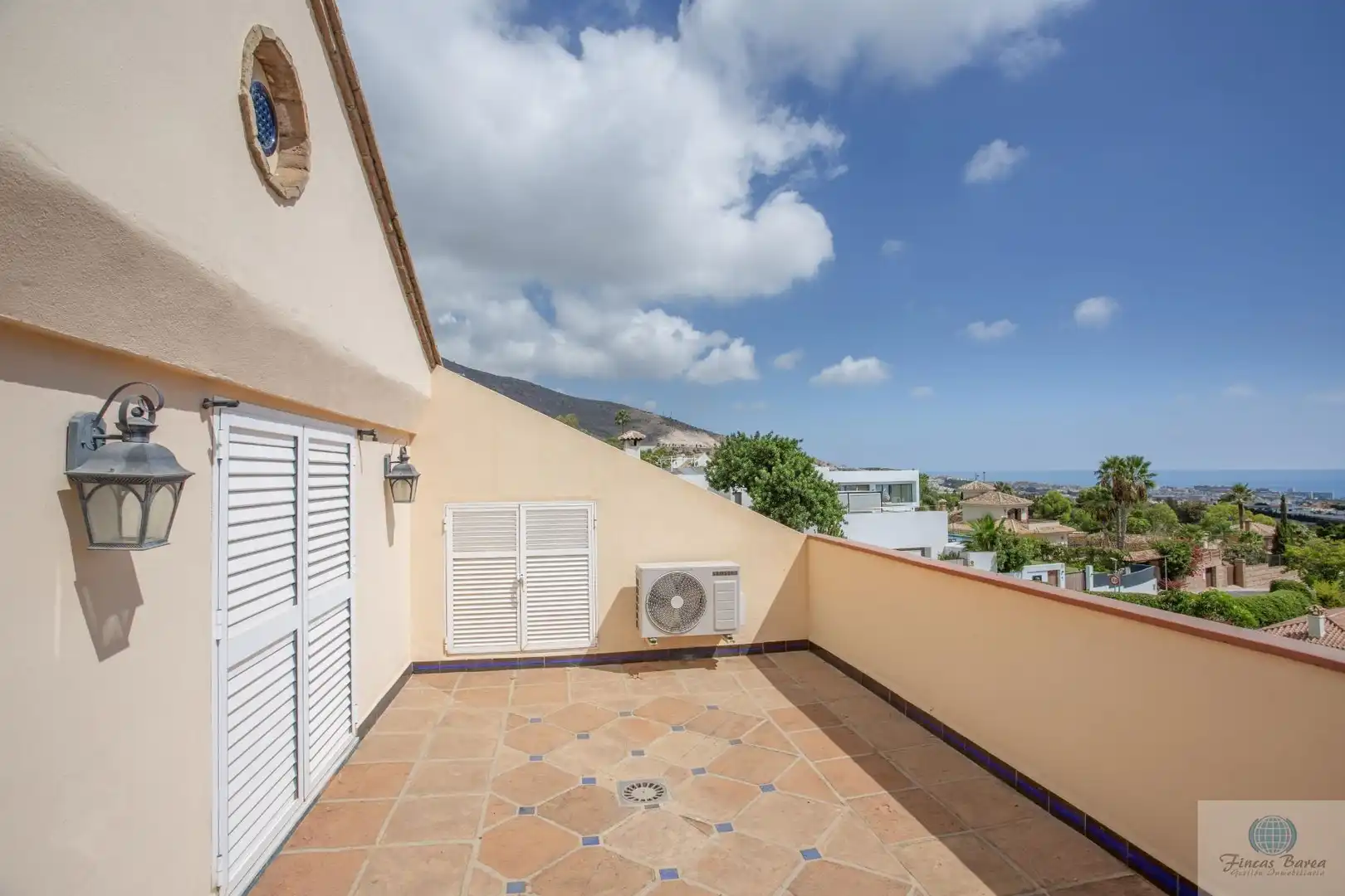 Terraza de Casa o chalet en venta en Benalmádena con Aire acondicionado, Trastero y Piscina