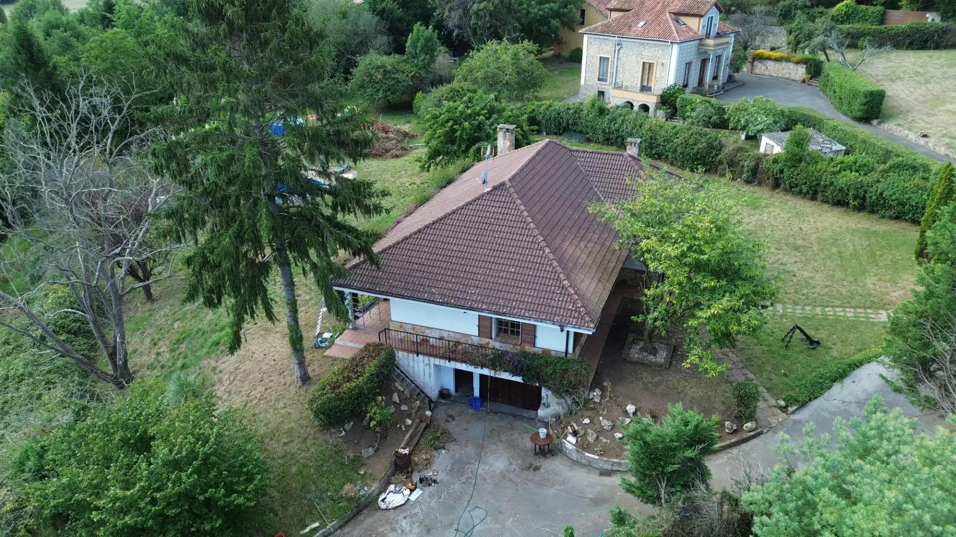 Außenansicht von Haus oder Chalet zum Verkauf in Gijón  mit Heizung, Privatgarten und Parkett