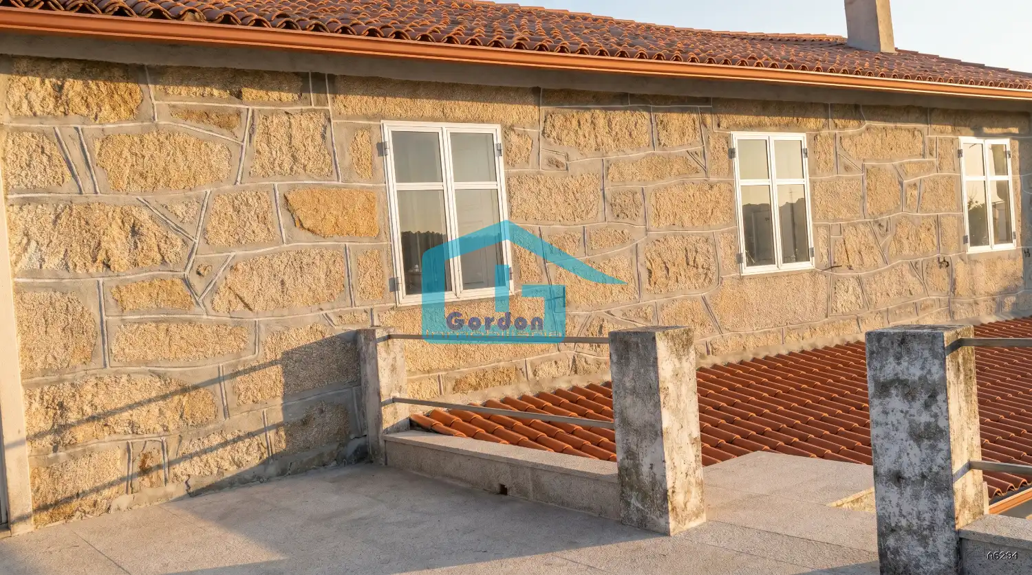 Vista exterior de Finca rústica en venta en Meaño con Parquet, Terraza y Trastero