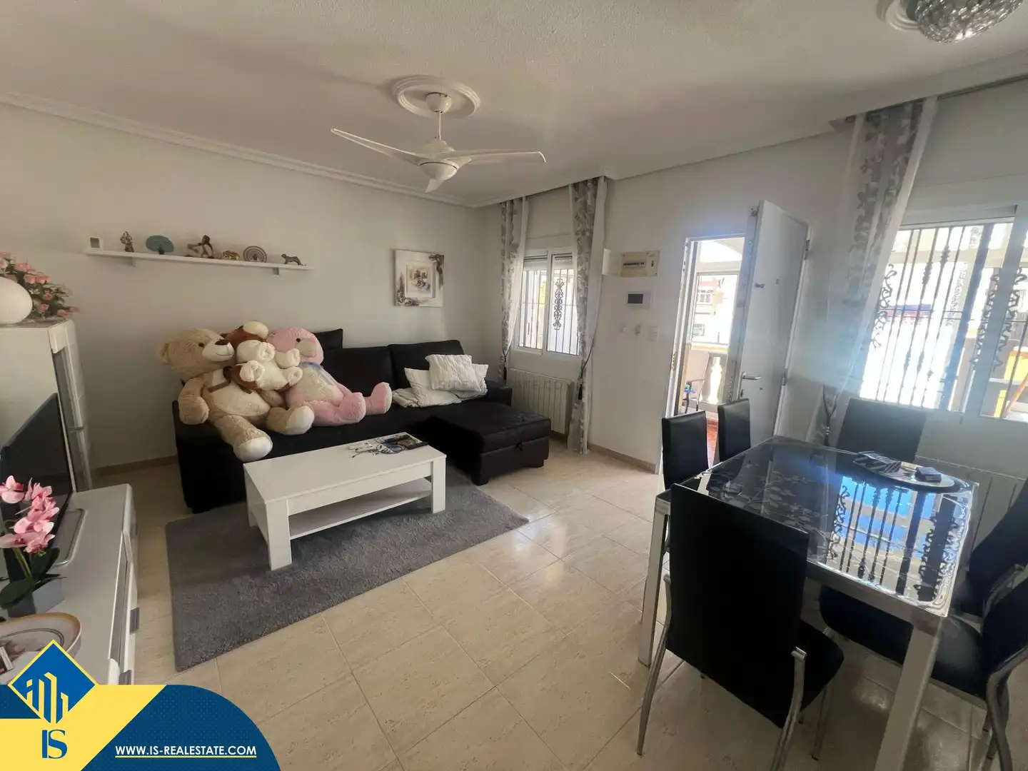 Wohnzimmer von Haus oder Chalet zur Miete in Orihuela mit Terrasse, Möbliert und Ofen