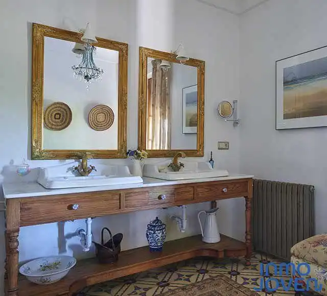 Baño de Casa o chalet en venta en Mutxamel con Jardín privado, Terraza y Piscina