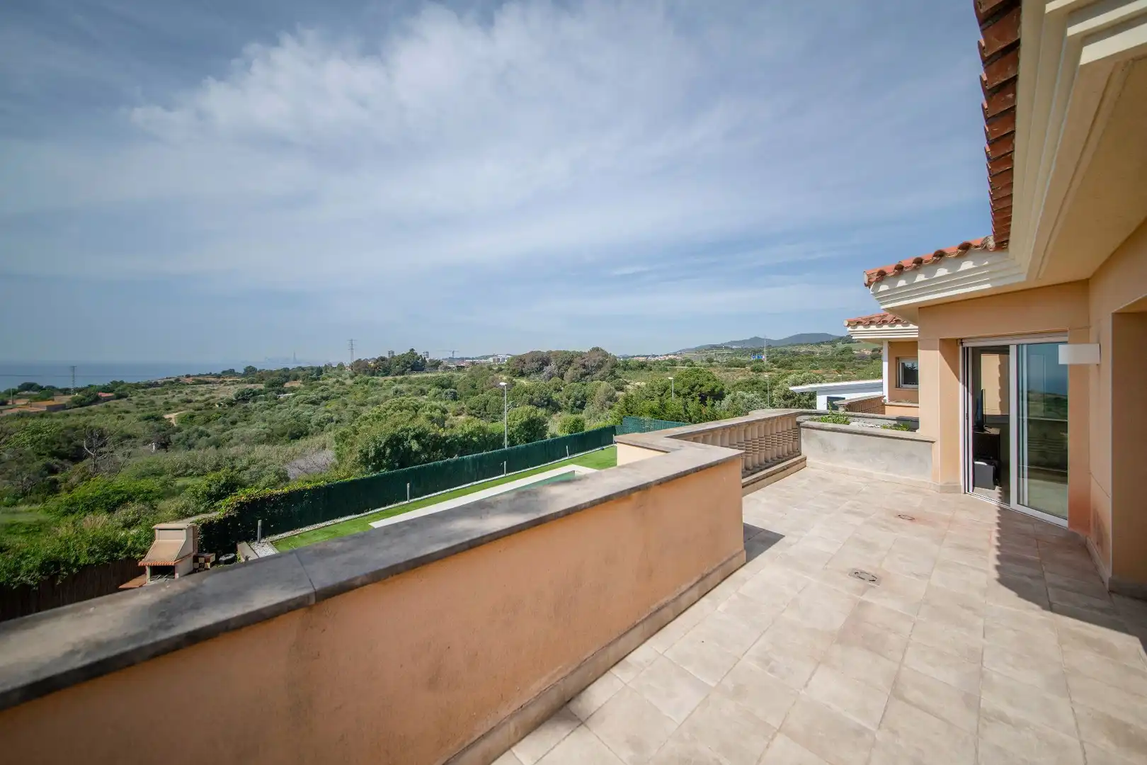 Terraza de Casa o chalet en venta en Alella con Aire acondicionado, Calefacción y Jardín privado