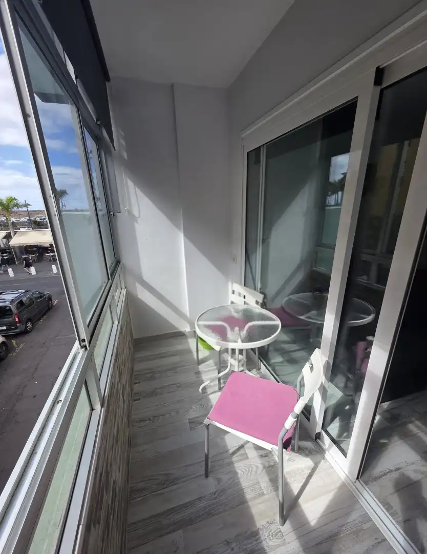 Balcony of Flat for rent in Puerto de la Cruz  with Furnished, Washing machine and Microwave