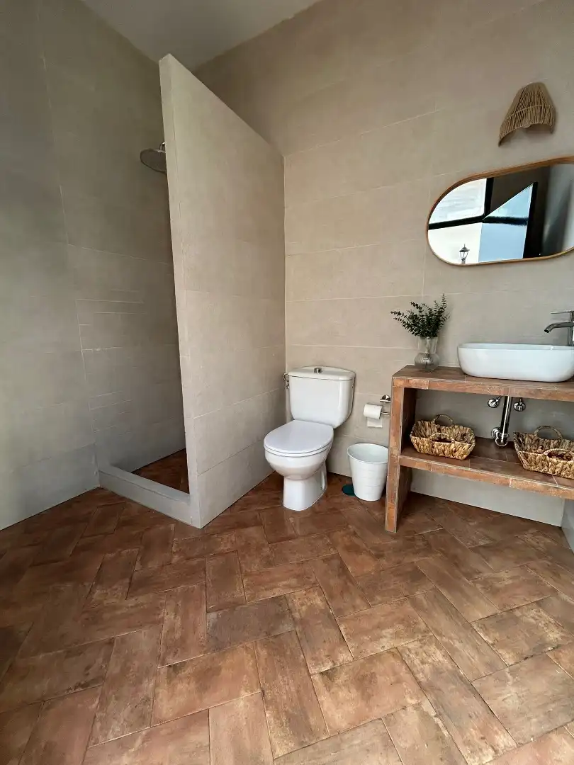 Baño de Casa o chalet de alquiler en Almonte con Amueblado, Horno y Balcón