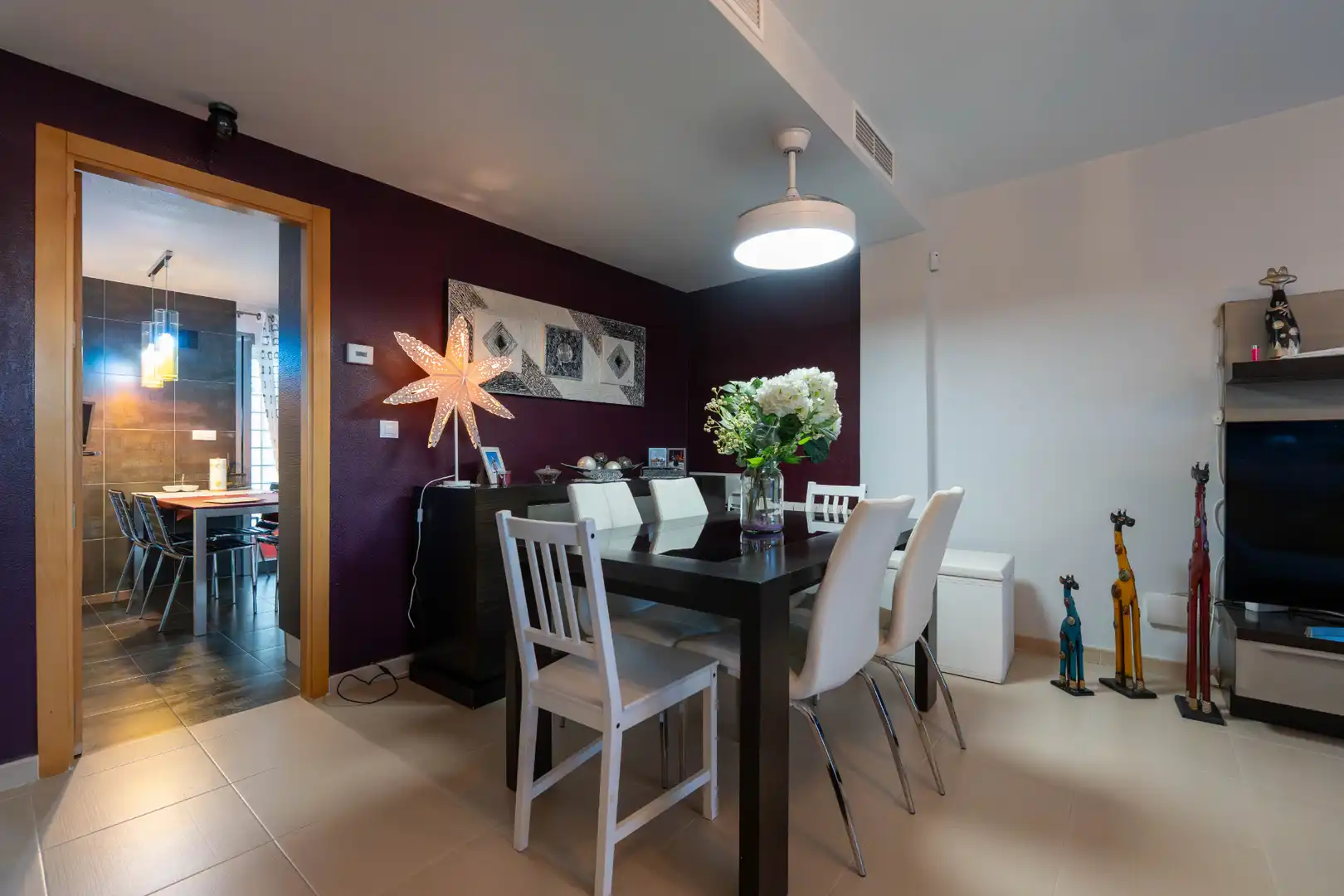 Dining room of Detached homes for sale in Murcia  with Air Conditioner, Heating and Private garden