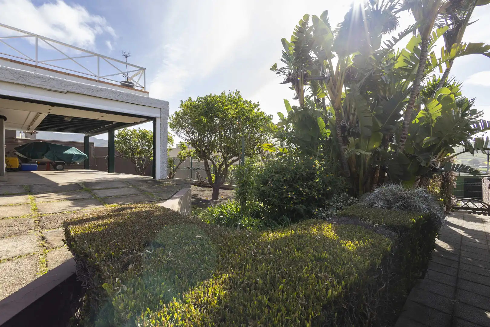 Garden of Houses for sale in San Cristóbal de la Laguna  with Air Conditioner, Private garden and Terrace