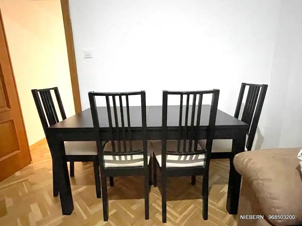 Comedor de Piso de alquiler en Cartagena con Parquet, Amueblado y Horno
