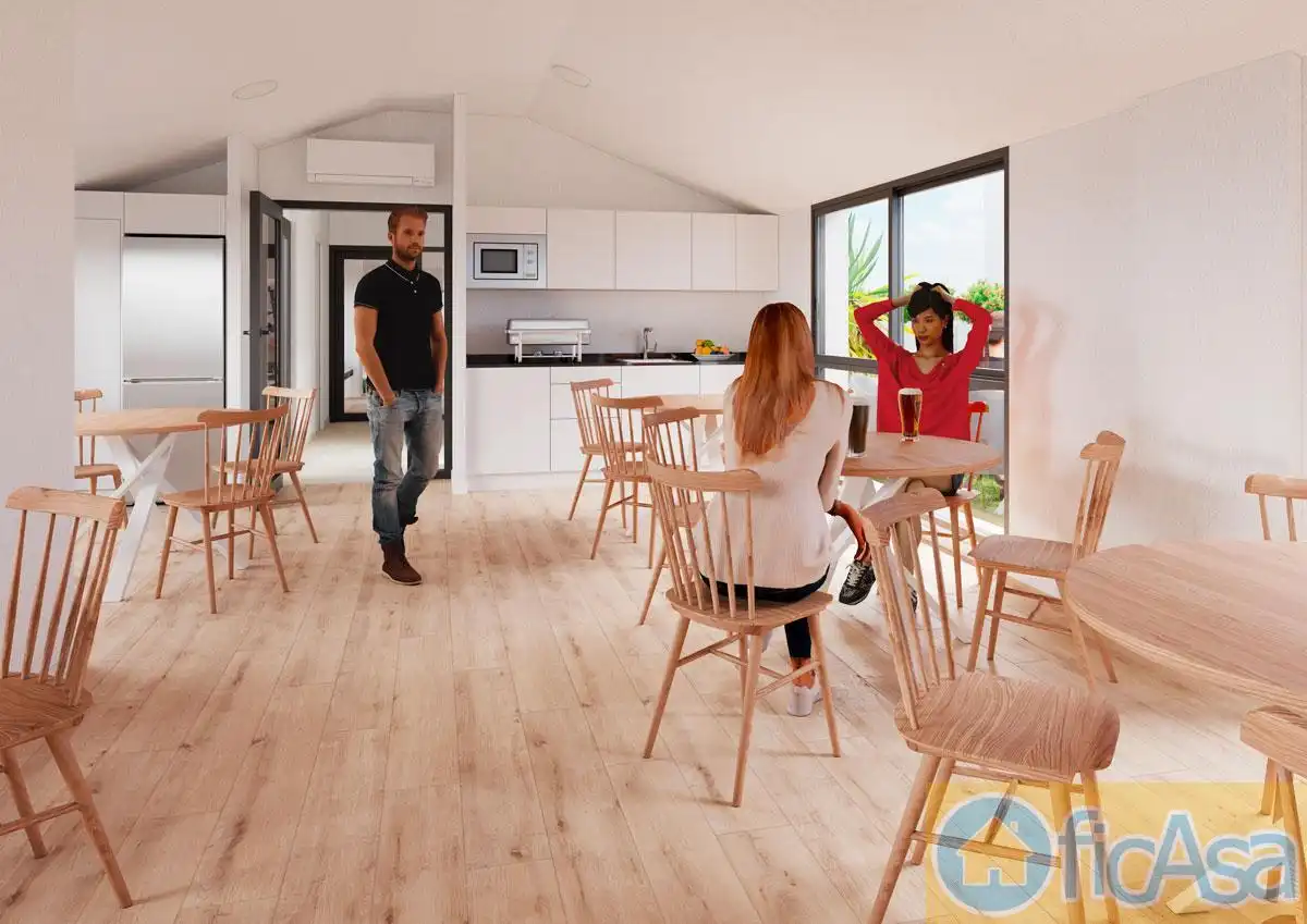 Cocina de Piso en venta en Castellón de la Plana / Castelló de la Plana con Aire acondicionado, Calefacción y Trastero