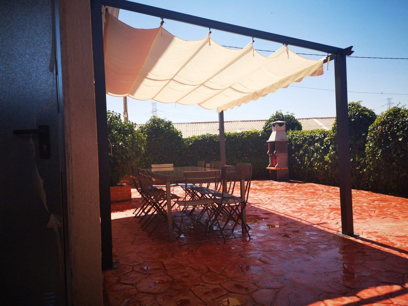 Terrassa de Casa o xalet en venda en Lastras del Pozo amb Calefacció, Jardí privat i Terrassa