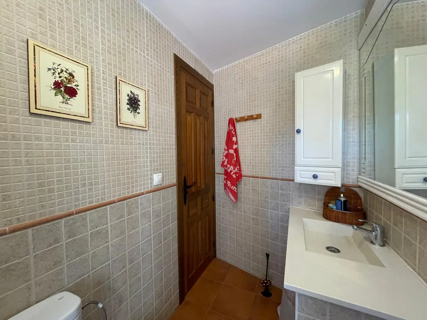 Baño de Finca rústica en venta en Montejo de Tiermes con Parquet, Terraza y Horno