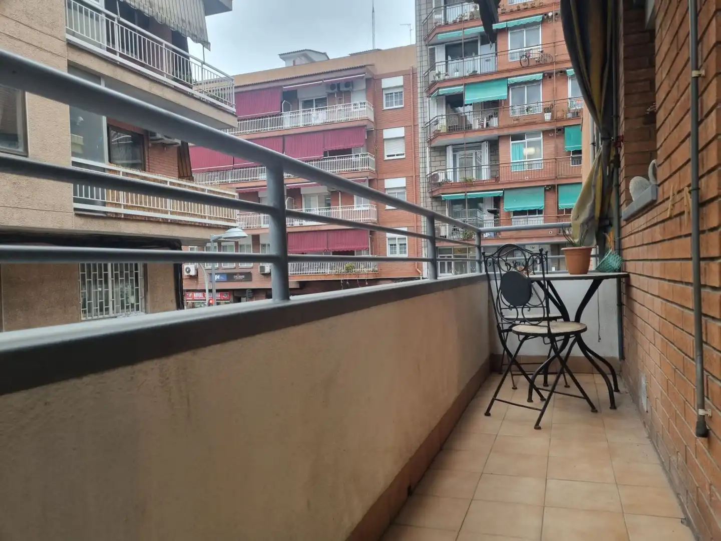 Terrasse von Wohnung zum Verkauf in Badalona mit Klimaanlage und Heizung