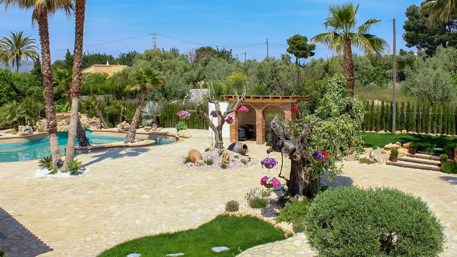 Garden of Houses for sale in Dénia  with Air Conditioner, Heating and Private garden