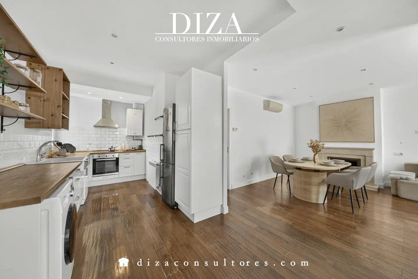 Cocina de Ático en venta en Madrid con Aire acondicionado, Calefacción y Terraza