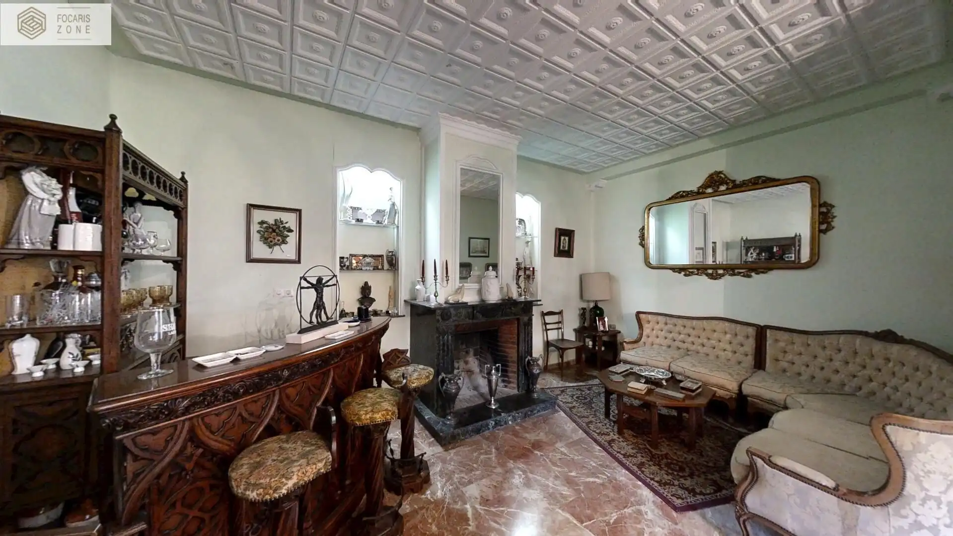 Living room of Detached homes for sale in Málaga  with Private garden, Terrace and Furnished