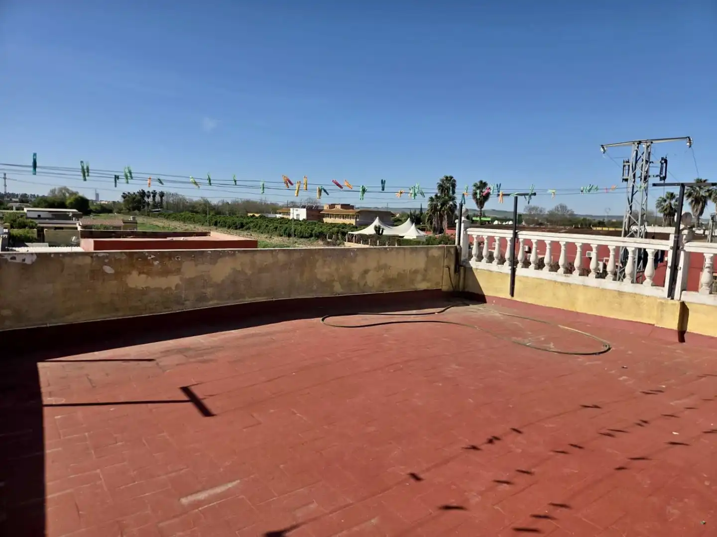 Terraza de Finca rústica en venta en La Algaba
