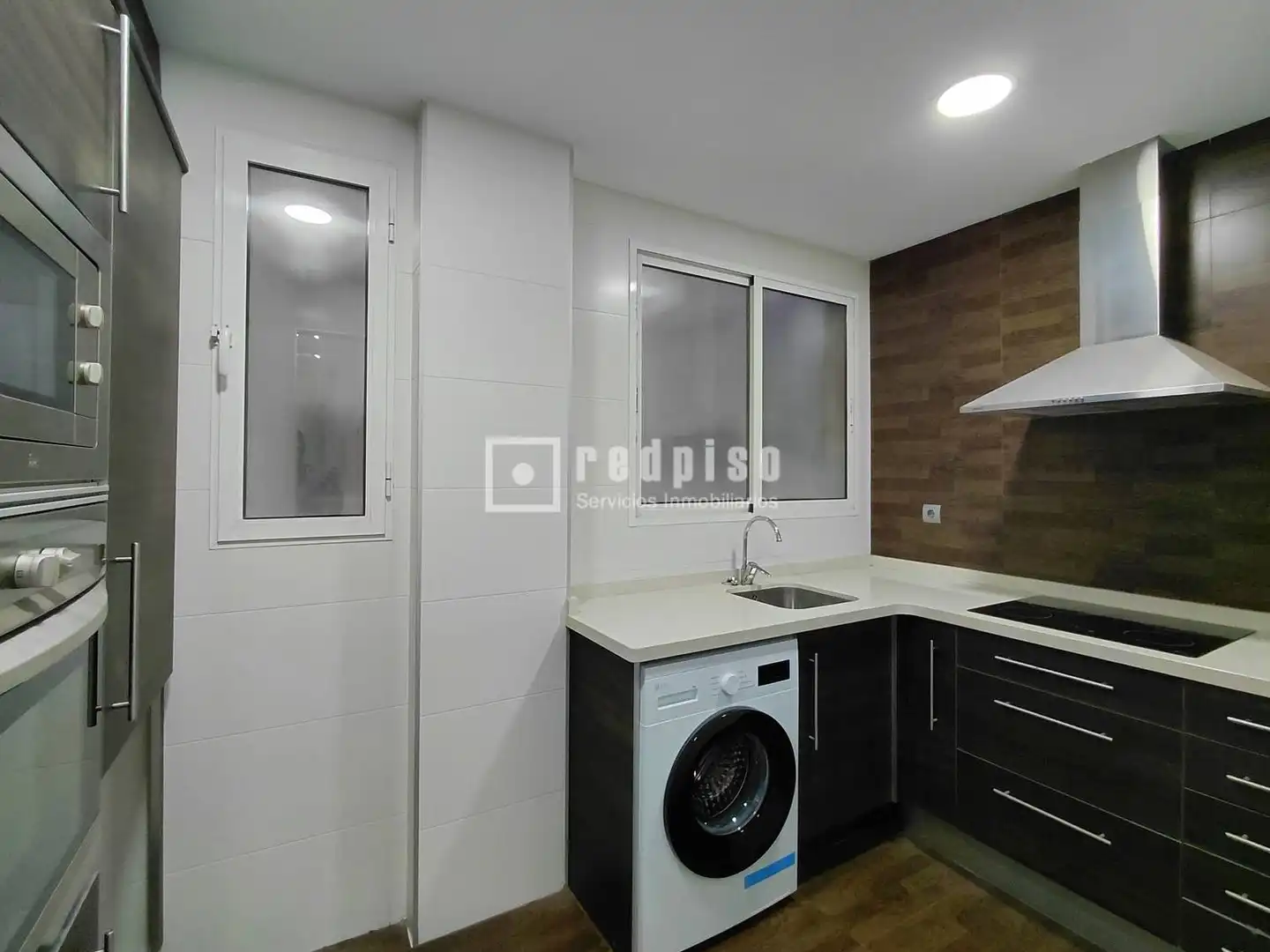 Cocina de Piso de alquiler en Valencia con Aire acondicionado y Amueblado