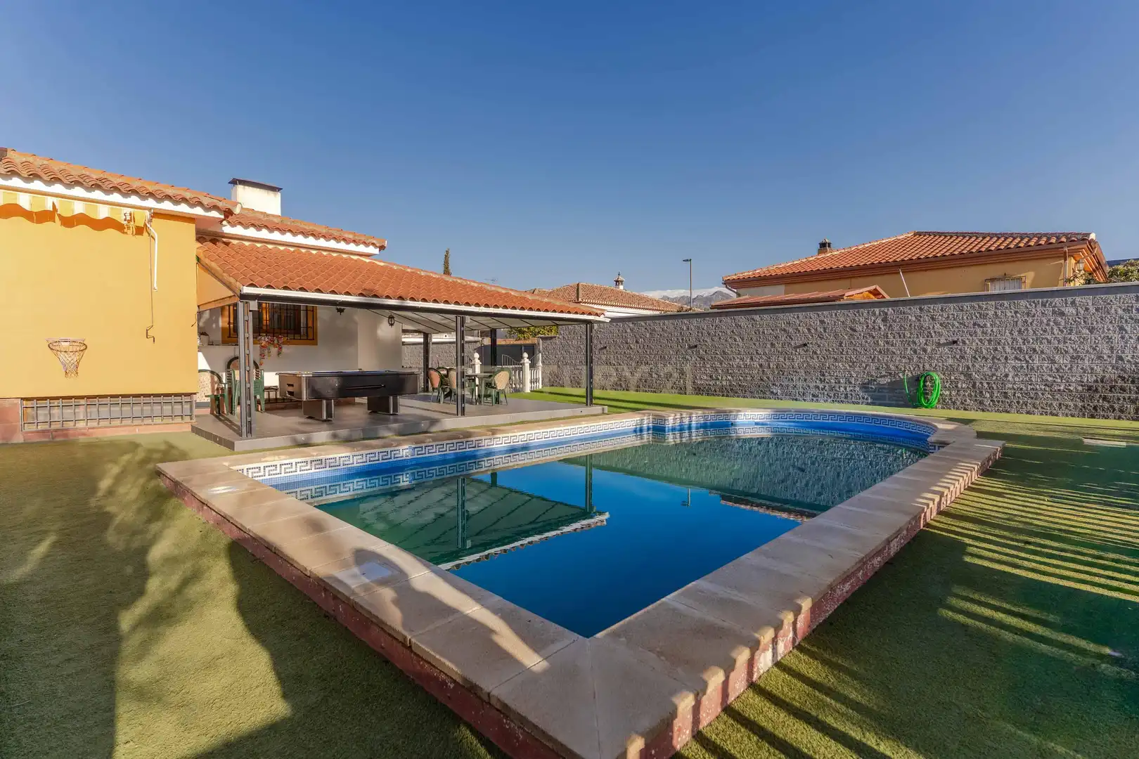 Piscina de Casa o chalet en venta en Villa de Otura con Aire acondicionado, Jardín privado y Piscina