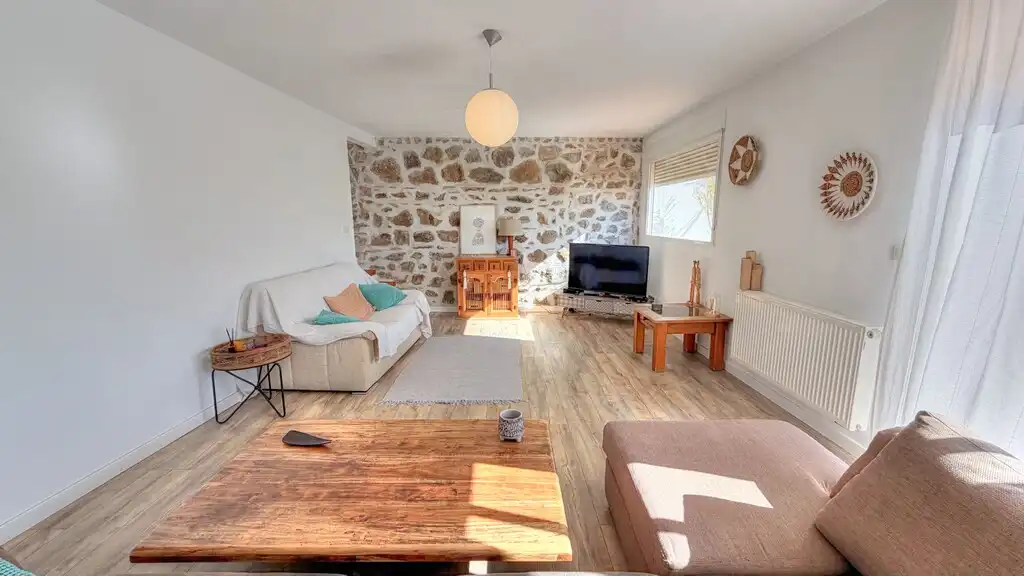 Sala d'estar de Finca rústica en venda en Vélez-Málaga amb Aire condicionat, Jardí privat i Terrassa