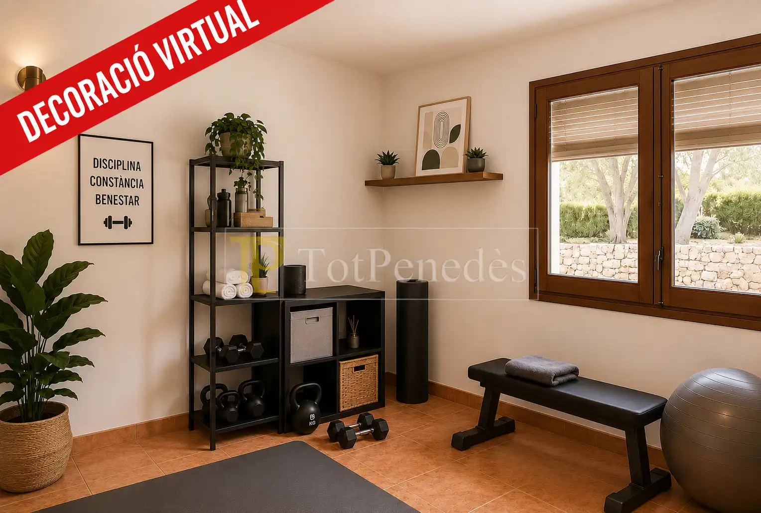 Wohnzimmer von Haus oder Chalet zum Verkauf in Querol mit Heizung, Privatgarten und Abstellraum