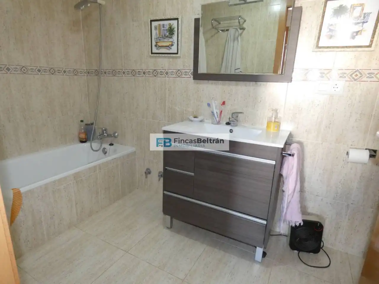 Baño de Dúplex en venta en Benicarló con Aire acondicionado, Terraza y Amueblado