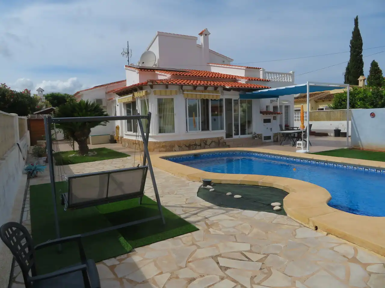 Villa con terrazza in vendita a Els Poblets