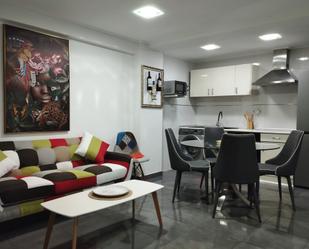Sala d'estar de Apartament de lloguer amb opció a compra en Cullera amb Aire condicionat i Balcó