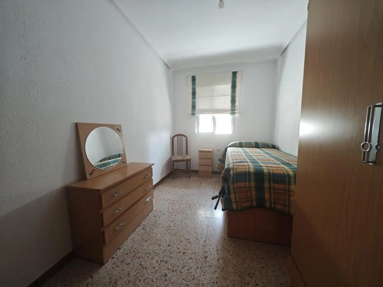 Bedroom of Flat for sale in Plasencia  with Furnished