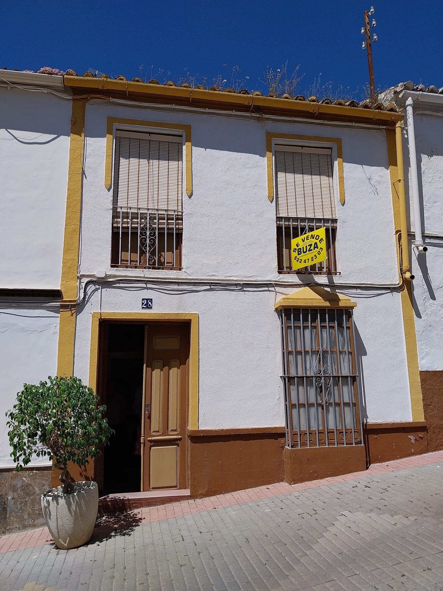 Exterior view of House or chalet for sale in Almargen