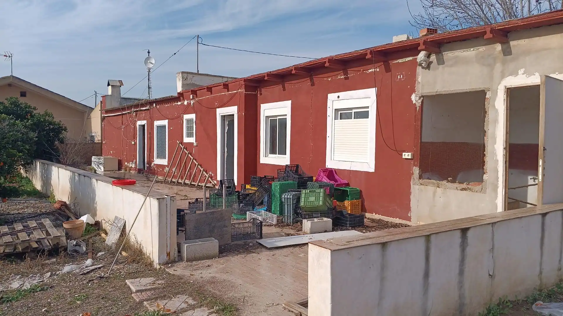 Vista exterior de Casa o xalet en venda en El Llano