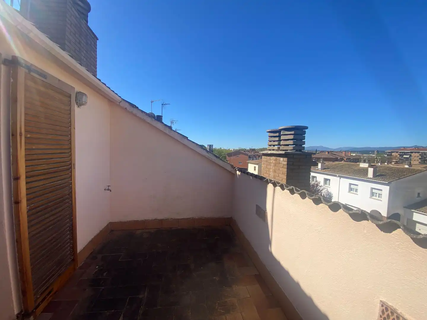 Terraza de Casa adosada en venta en Girona con Calefacción, Jardín privado y Terraza