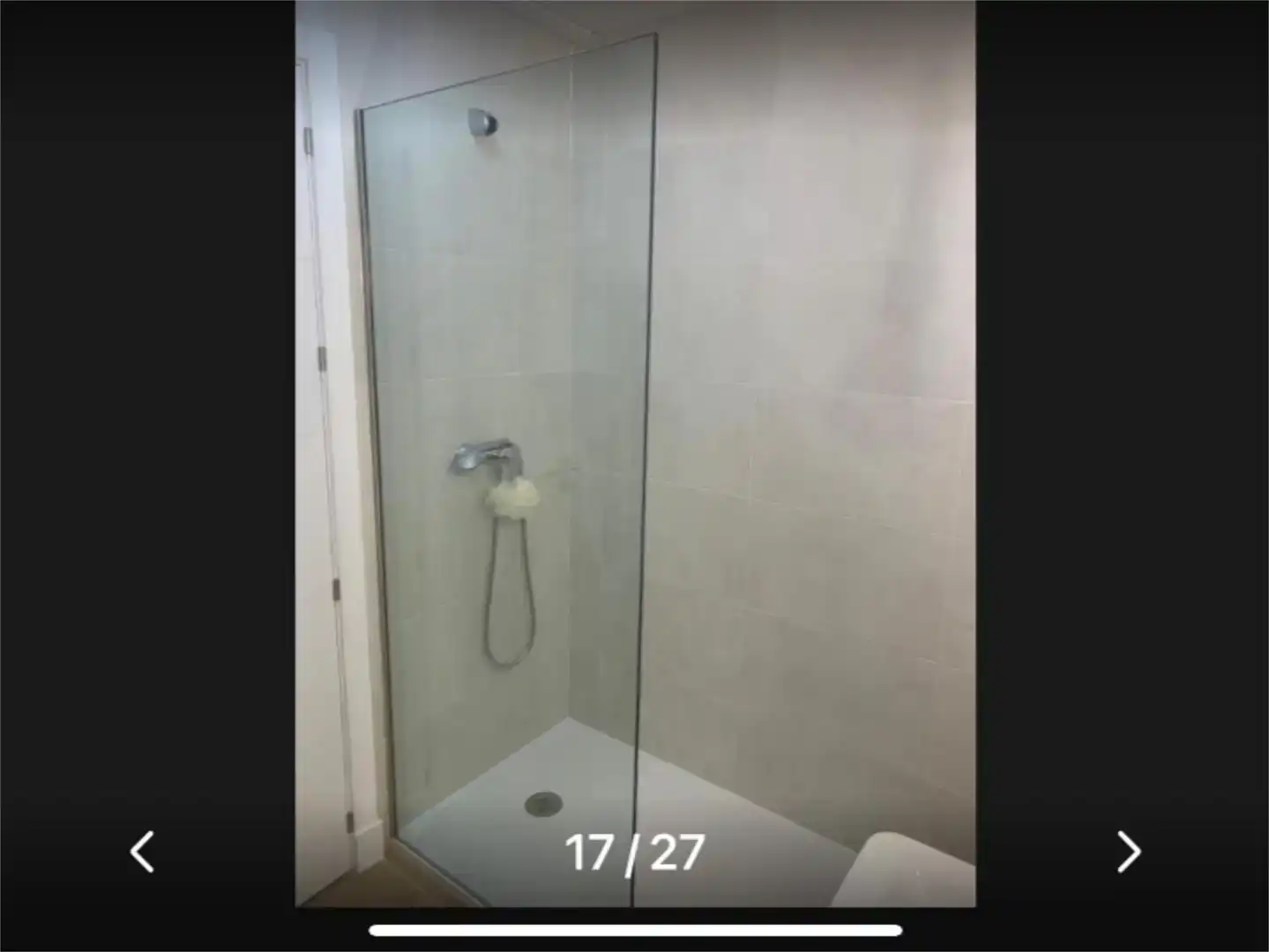 Badezimmer von Wohnung zur Miete in Rota mit Klimaanlage, Privatgarten und Schwimmbad