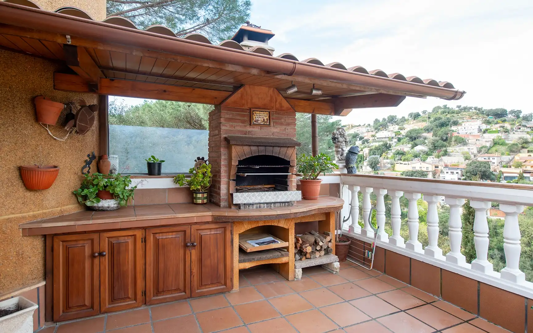Terrassa de Casa o xalet en venda en Argentona amb Calefacció, Jardí privat i Terrassa