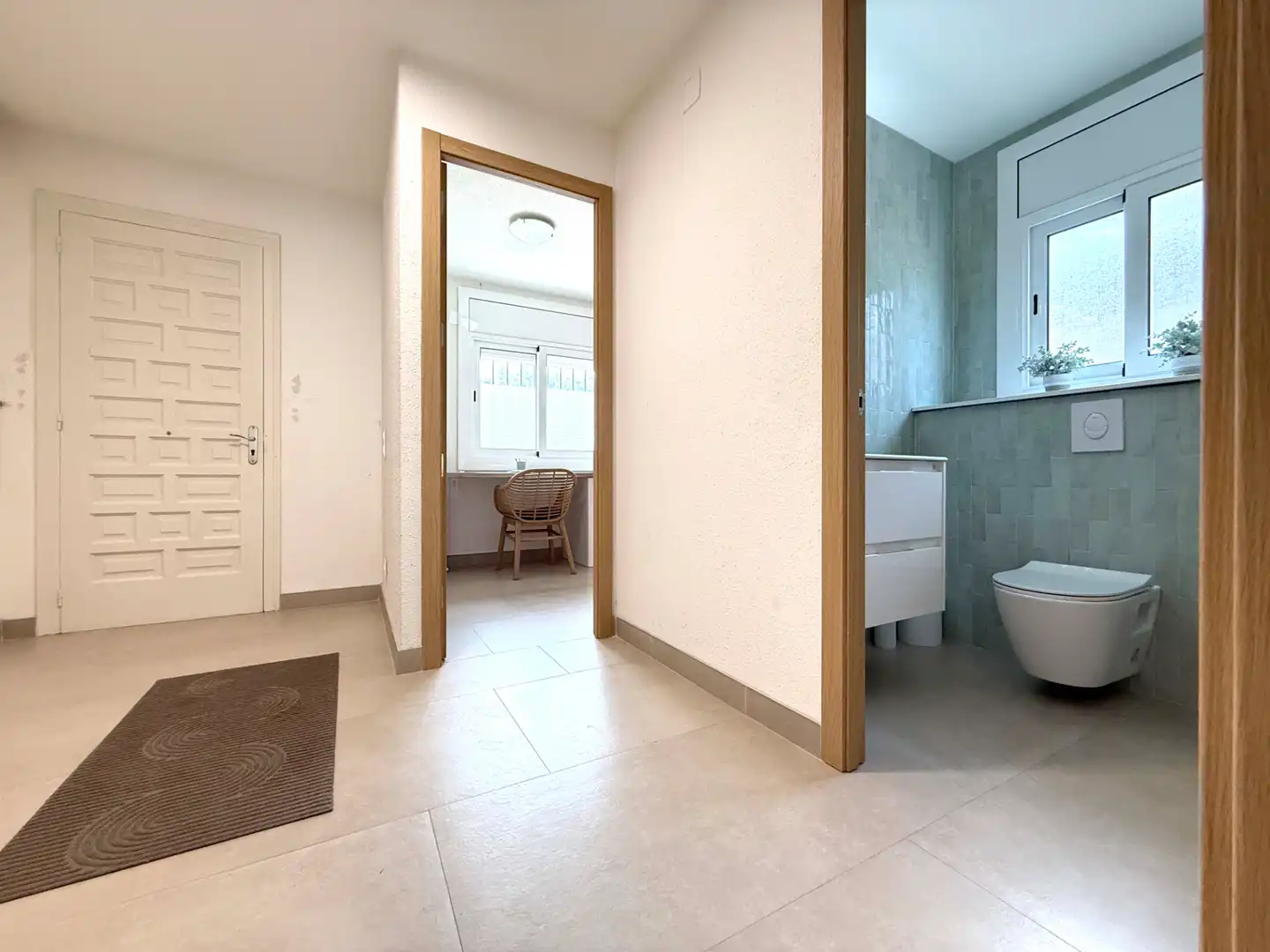 Badezimmer von Einfamilien-Reihenhaus zum Verkauf in Cambrils mit Klimaanlage, Heizung und Terrasse