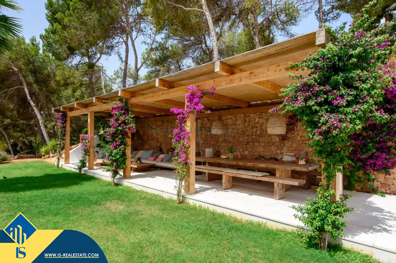 Terraza de Casa o chalet en venta en Sant Josep de sa Talaia con Aire acondicionado, Calefacción y Jardín privado