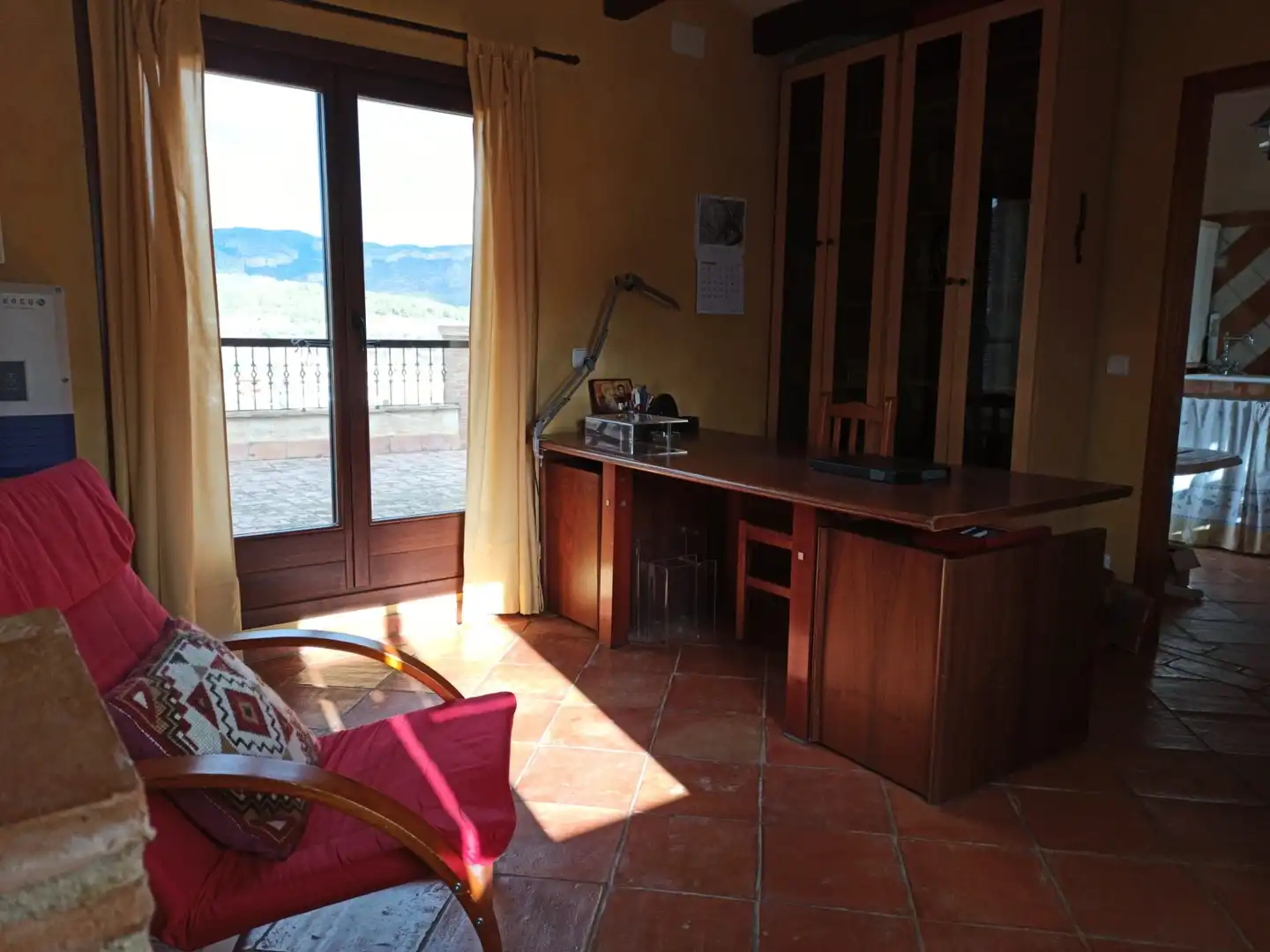 Schlafzimmer von Einfamilien-Reihenhaus zum Verkauf in El Pinell de Brai mit Klimaanlage, Heizung und Terrasse