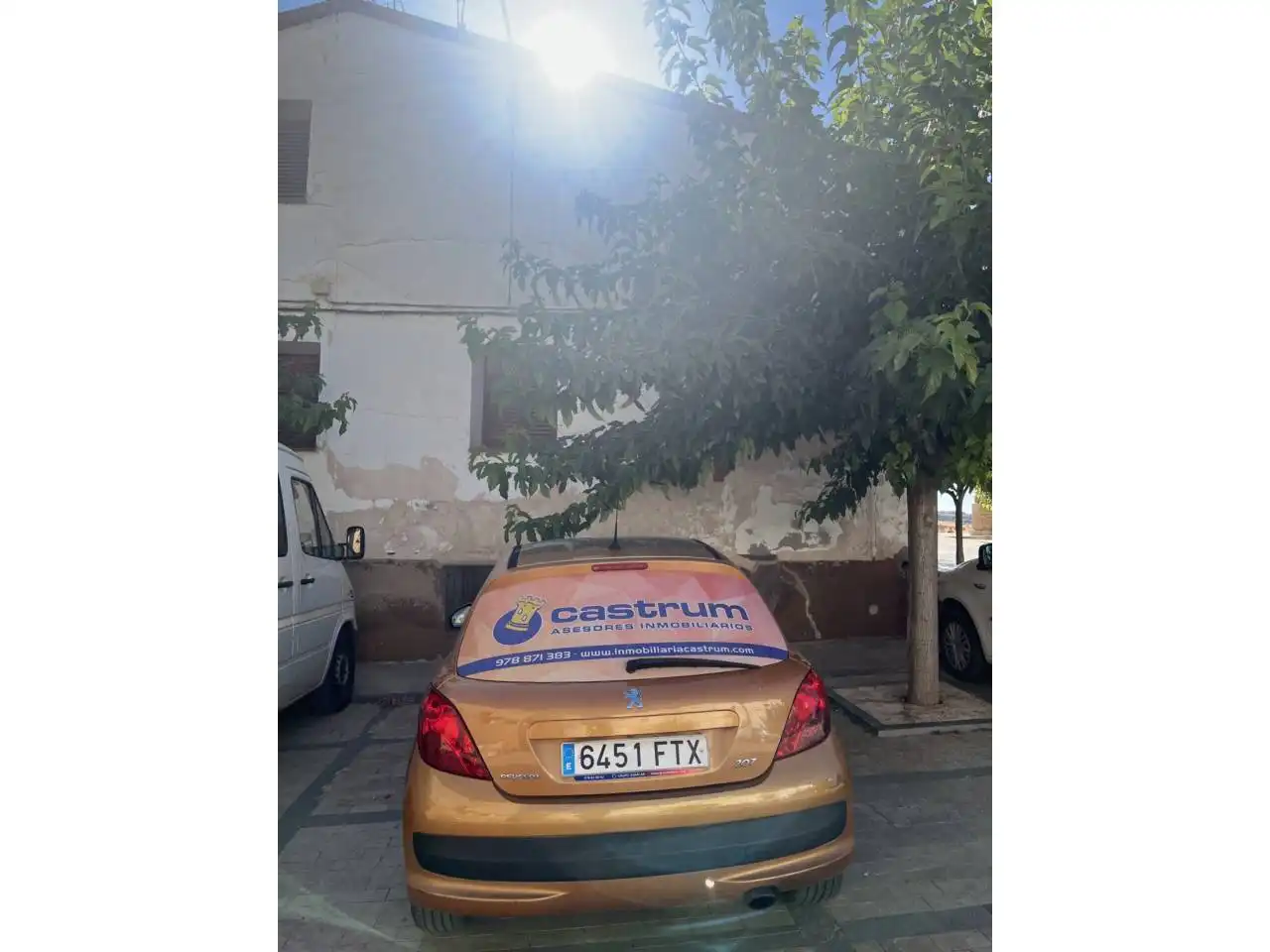Vista exterior de Casa o xalet en venda en Castelserás amb Calefacció, Terrassa i Moblat